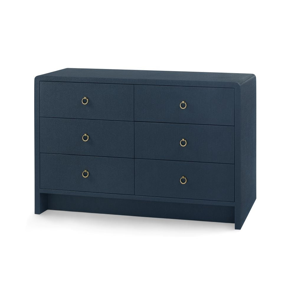 navy blue lacquer dresser Navy Blue Lacquered Thomasville Mystique Dresser with Brass Greek Key Pulls