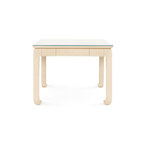 Mercer Natural Grasscloth Game Table from Dear Keaton