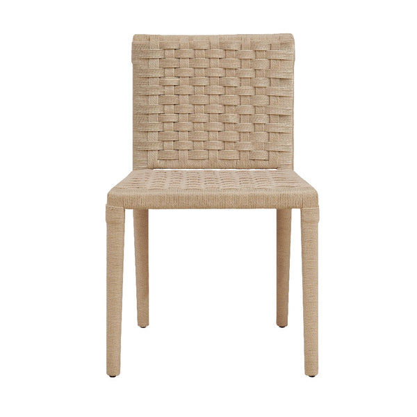 Barrow Basketweave Chair Front View