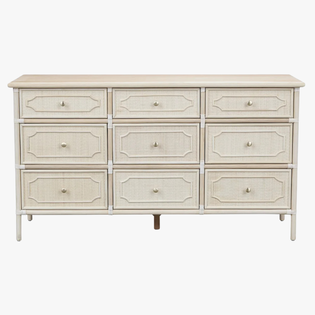 dresser long Custom Color Chippendale Long Dresser - Chinoiserie Fret
