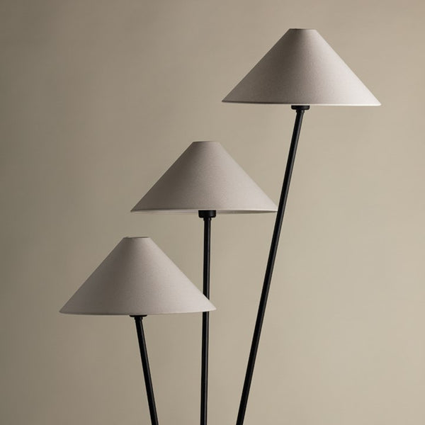 Cedar Floor Lamp Shade Details