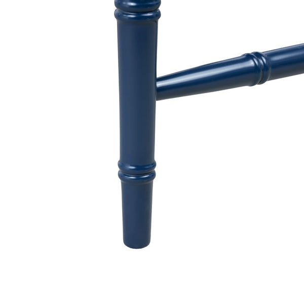 Highgrove Midnight Blue Counter Stool Leg Detail