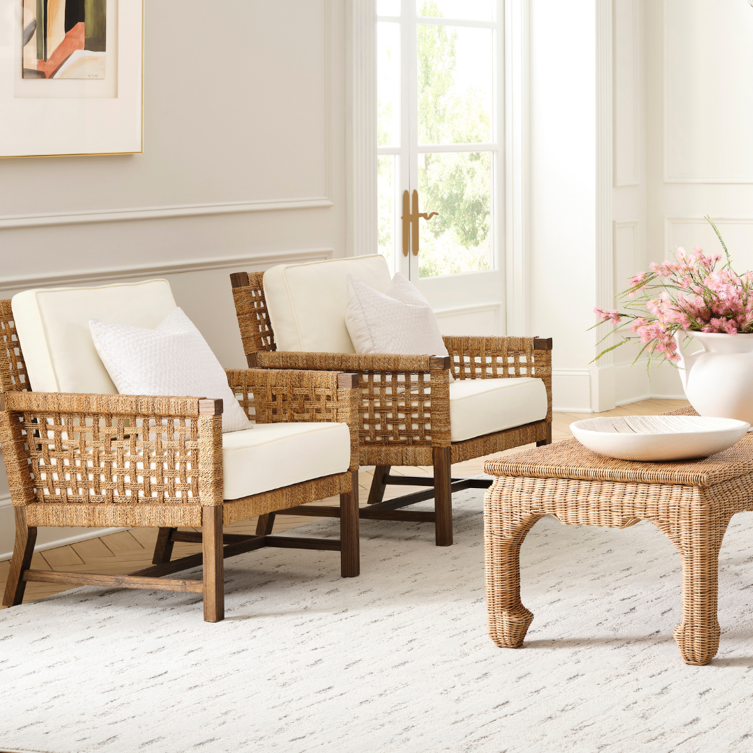 Living Room West Elm Wicker Chair Living Room Shay Woven