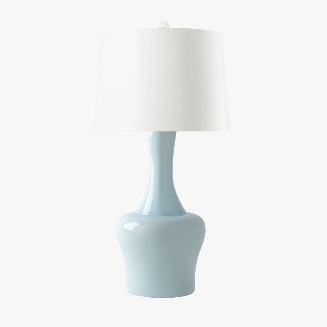Nadia Misty Blue Lamp - Designer Lighting - Dear Keaton, image size:1080x1080