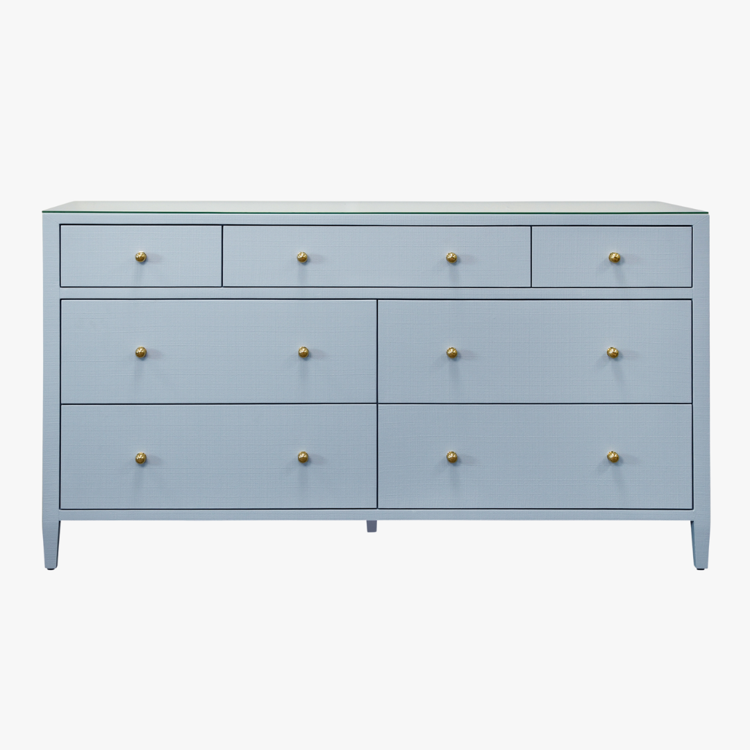 Saxon Light Blue Dresser - Coastal Bedroom Furniture - Dear Keaton Saxon Light Blue Dresser - Coastal Bedroom Furniture - Dear Keaton