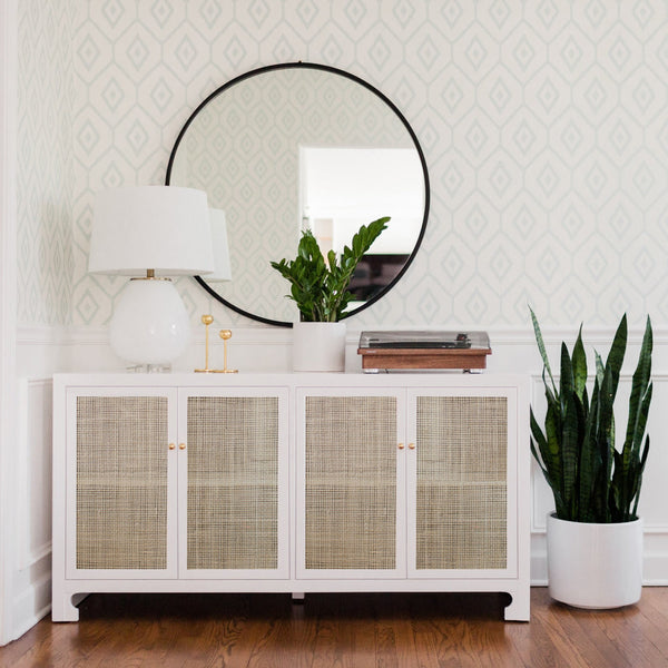 Sloan White Cabinet Styled
