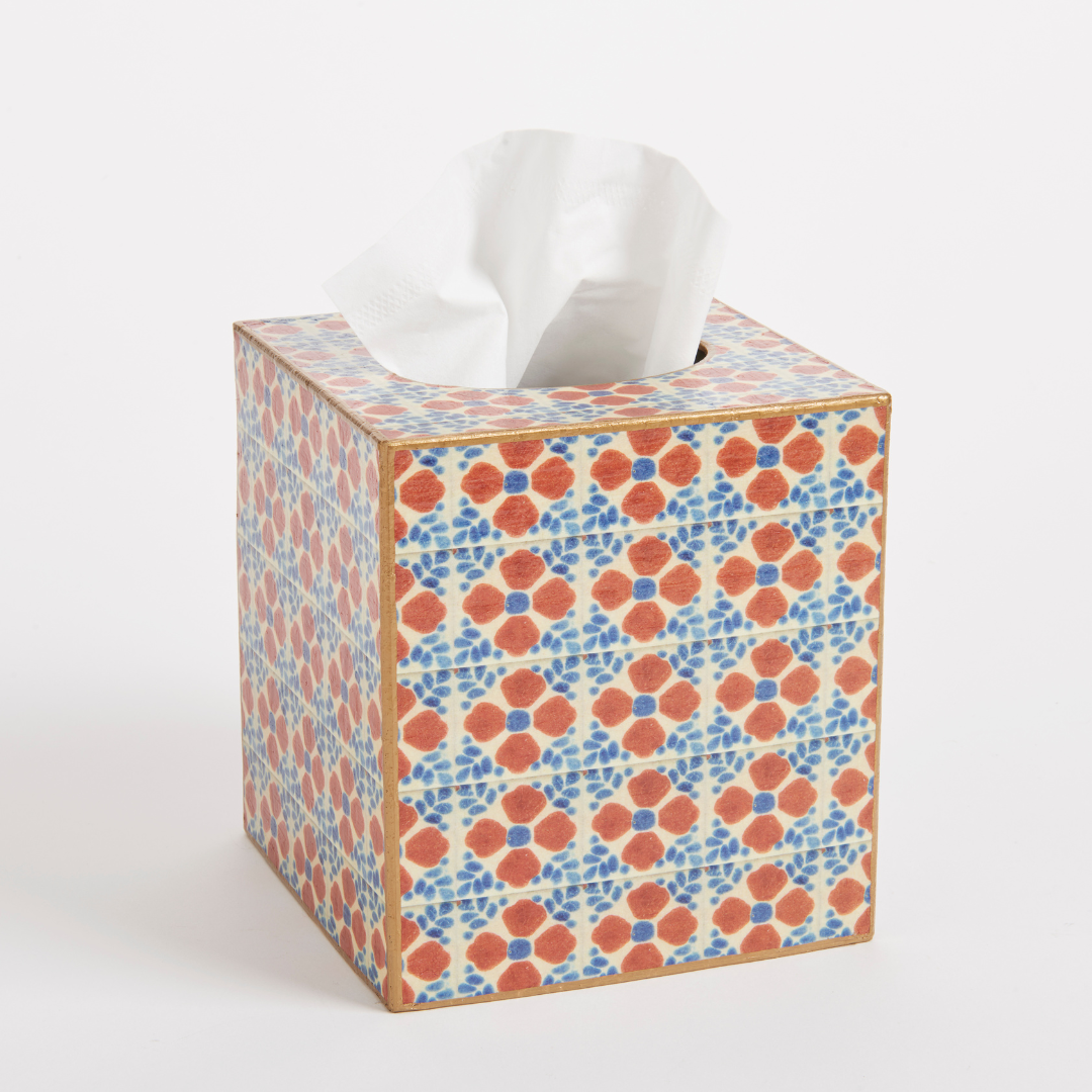 Oaxaca Tiles Tissue Box Cover - Decoupage Tissue Box - Dear Keaton Oaxaca Tiles Tissue Box Cover - Decoupage Tissue Box - Dear Keaton