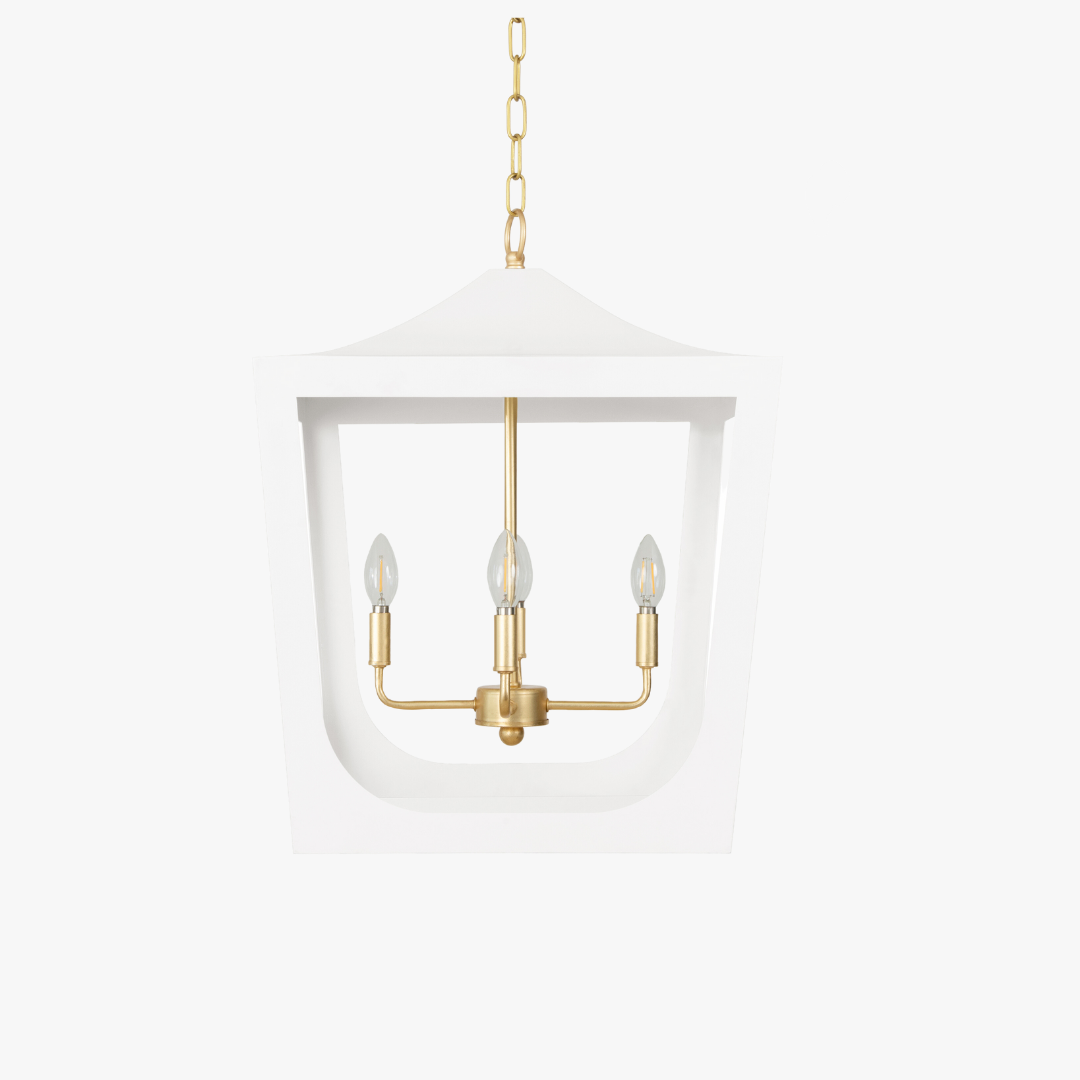 White Pagoda Lantern Pendant Kitchen Island Pendants Dear Keaton