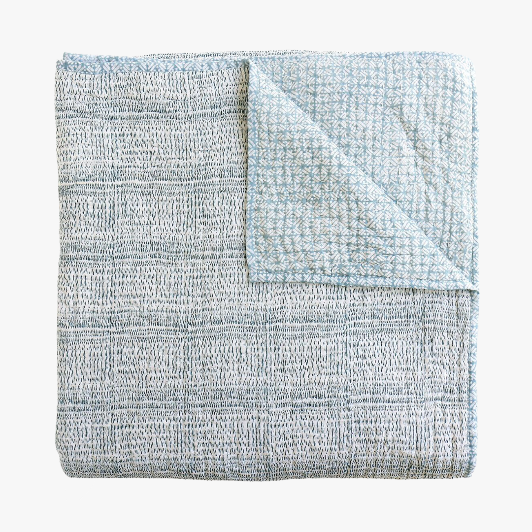 Sophia Art Kantha quilt handgemaakte Kantha quilt plaid queensize Sophia Art Kantha quilt handgemaakte Kantha quilt plaid queensize