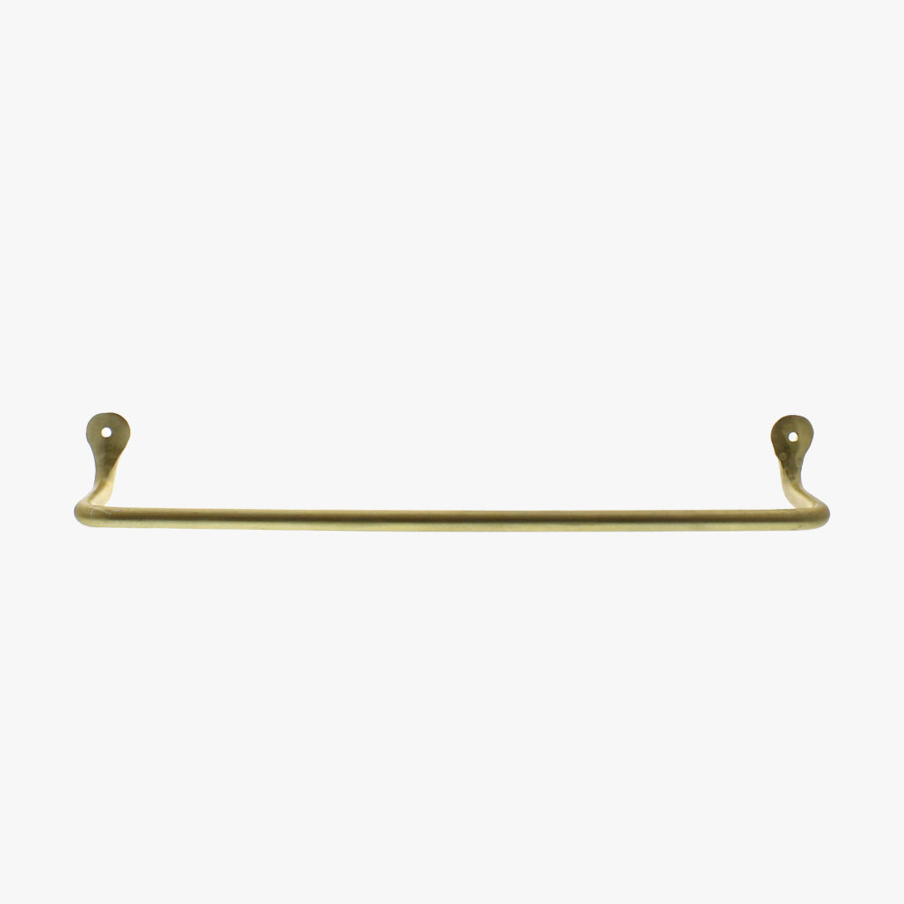 Brass Finish Small Towel Bar - Gold Bathroom Accessories - Dear Keaton