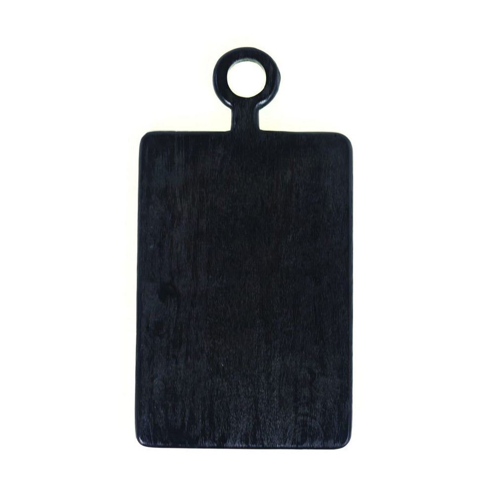 Brushed Black Cutting Board - Round Cheese Board - Dear Keaton