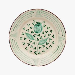 Casa Nuno Green Pomegranate Plate