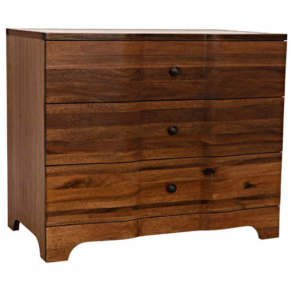 Claudie Walnut Chest Angle View