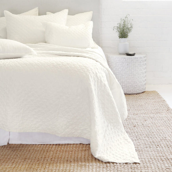 Hampton Cream Linen Bedding
