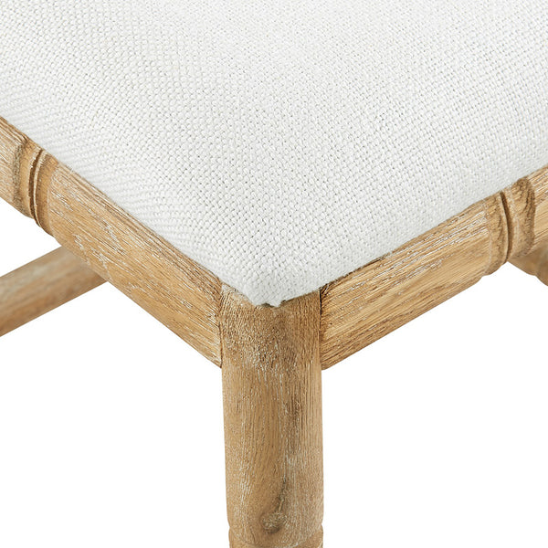 Hayden Natural Chippendale Counter Stool Seat