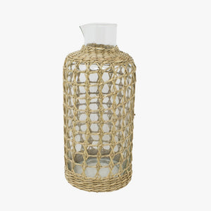 Indochine Caged Seagrass Carafe