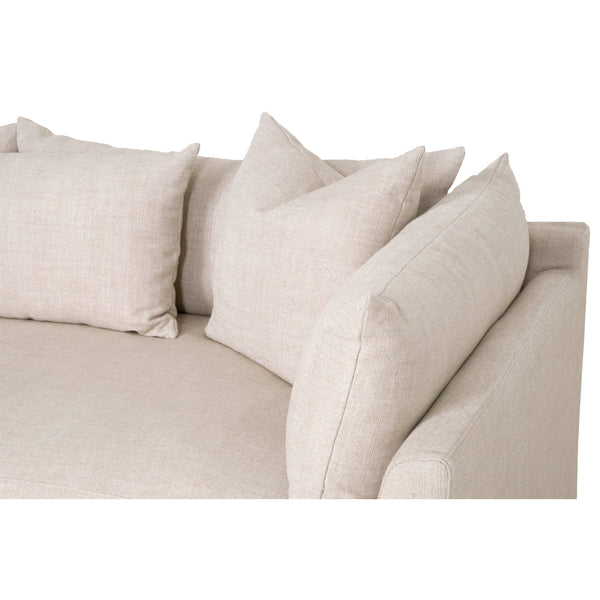 Julianne Slipcover Sectional Close Up