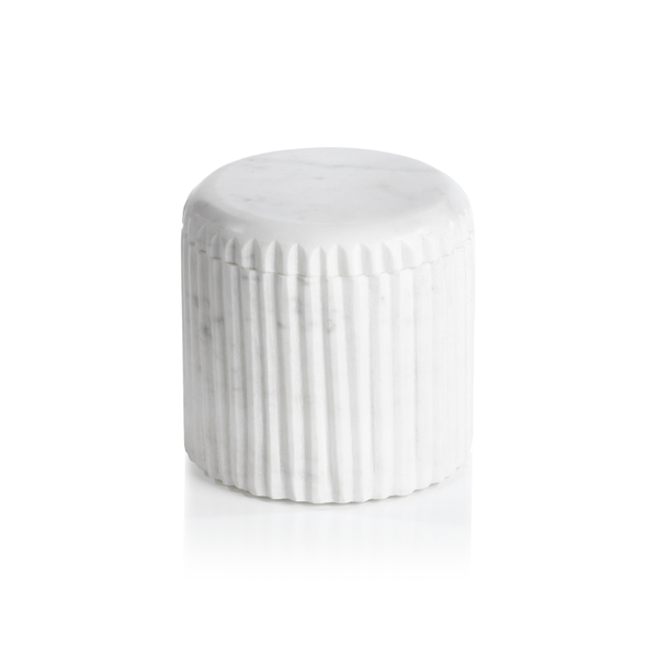 Marmo Marble Lidded Container Alternate View