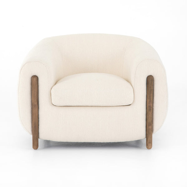 Saracen Ivory Chair Front View