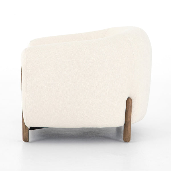 Saracen Ivory Chair Side View
