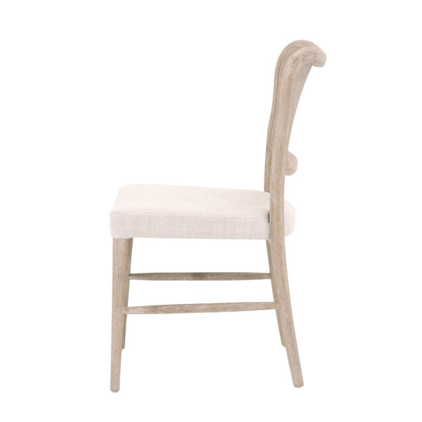Set of Two Crawford Dining Chairs Side View