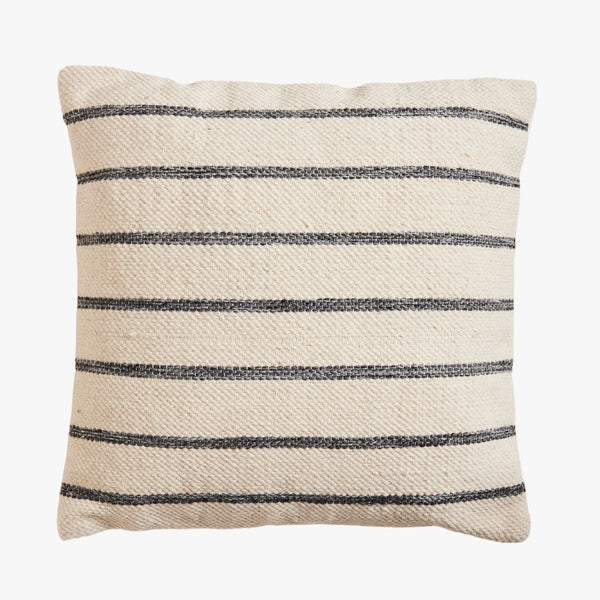 Vance Charcoal Stripe Pillow