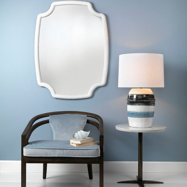 Vivy Striped Table Lamp Styled