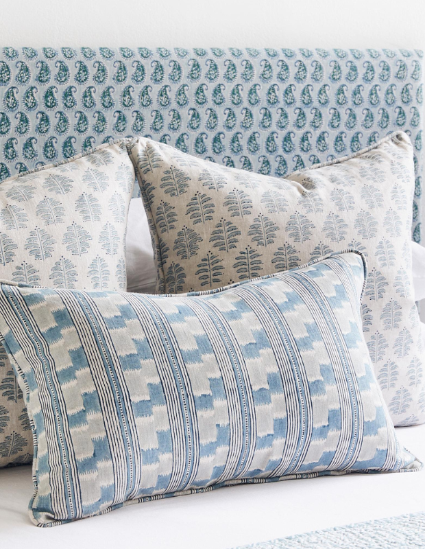 Block Print Pillows