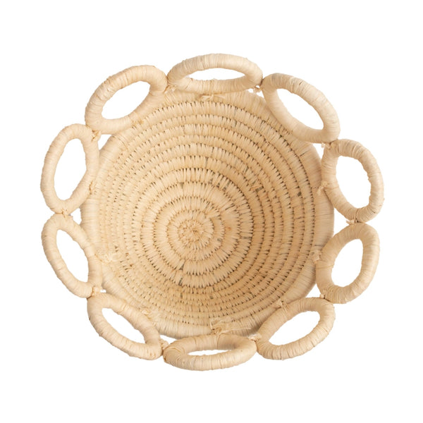 Tiny Hooped Natural Catchall -Fair Trade