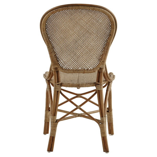 Rossini Antique Finish Side Chair Back View