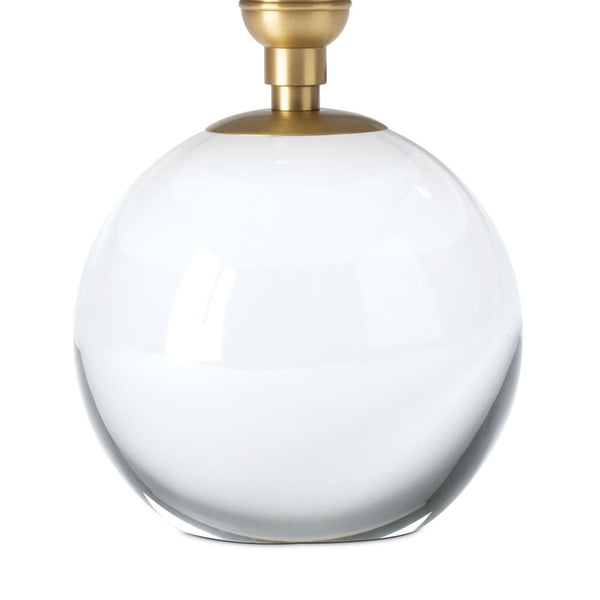 Giorgio Mini Lamp Crystal Base - brass hardware