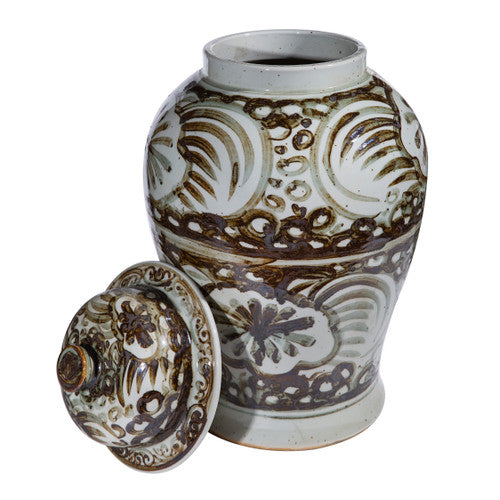 Brown Silla Flower Jar details