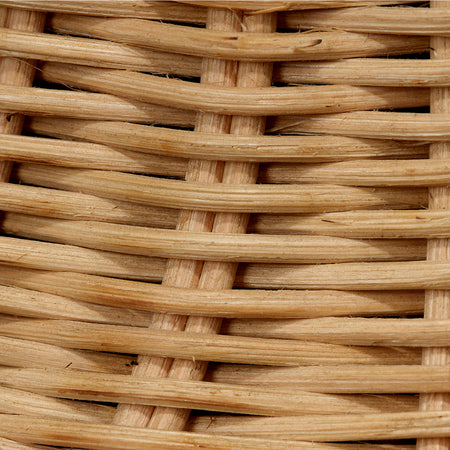 Whitfield Woven Cane Table Lamp Rattan Closeup