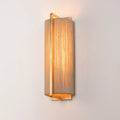 Quebec Abaca Rope Sconce illuminated