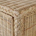 Evangeline Woven Rattan Buffet braided corner detail