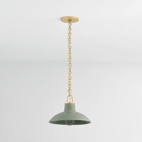 Pottersville Glazed Ceramic Pendant Light