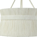 Cassidy Chandelier Off White Rope Closeup