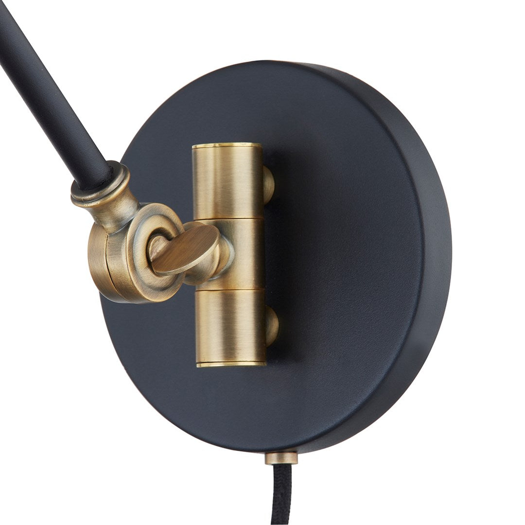 Navin Wall Sconce Hardware Closeup