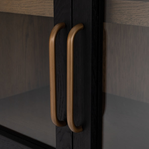 Amelia Black Arched Cabinet Hardware