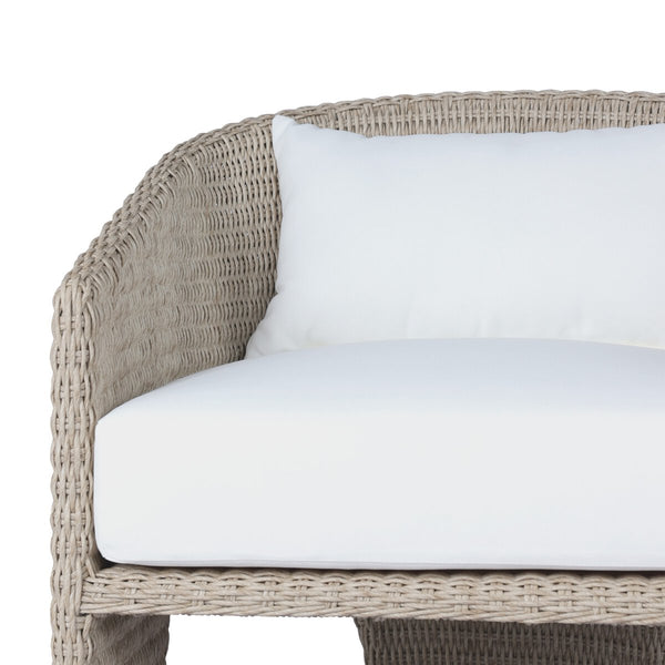 Vassallo Outdoor Lounge Chair cushion closeup
