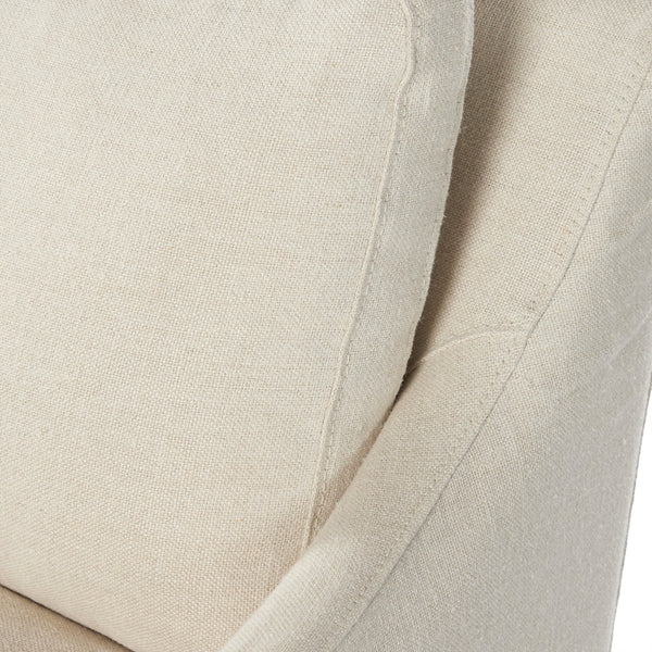 Moira Slipcover Dining Chair Fabric Details