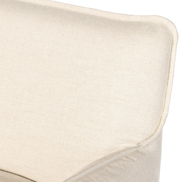 Ava Slipcover Dining Chair Seam Details