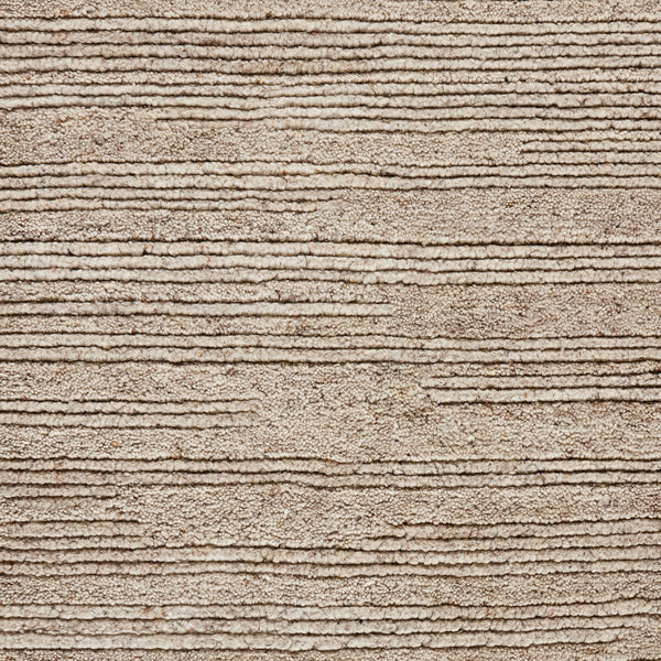 Miro Sand Rug high low texture closeup