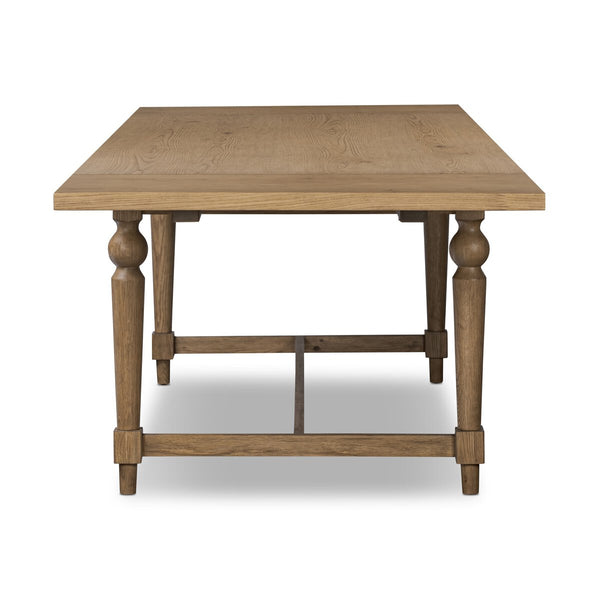 Bedford Extension Dining Table End View