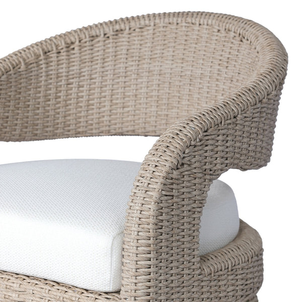 Haverhill Outdoor Dining Chair - woven outdoor wicker 