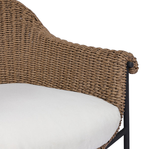 Sagrado Outdoor Dining Chair rolled arm