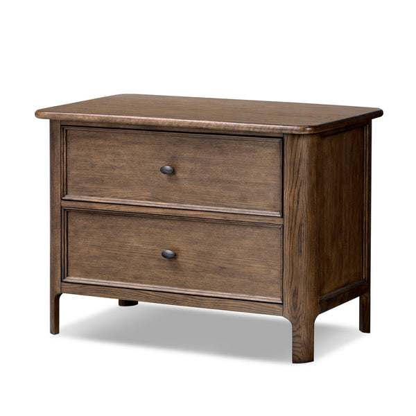 Renard Nightstand - dark oak finish