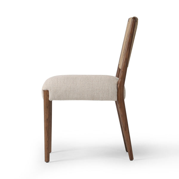 Armona Oak Dining Chair Side View