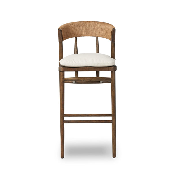 Braden Bar Stool with performance fabric cushion
