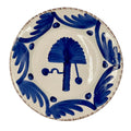Casa Nuno Blue Palm Plate from Dear Keaton